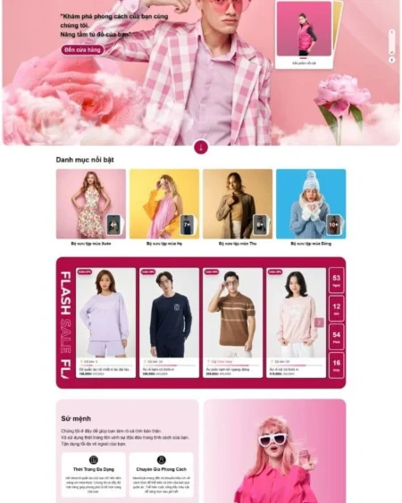 Theme thời trang Mew Style