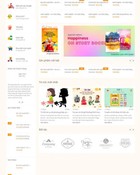 Theme sách Hogwarts Book