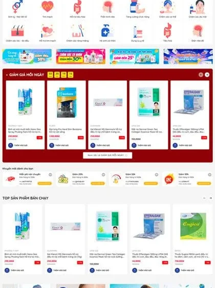 Theme nhà thuốc Health Pharma