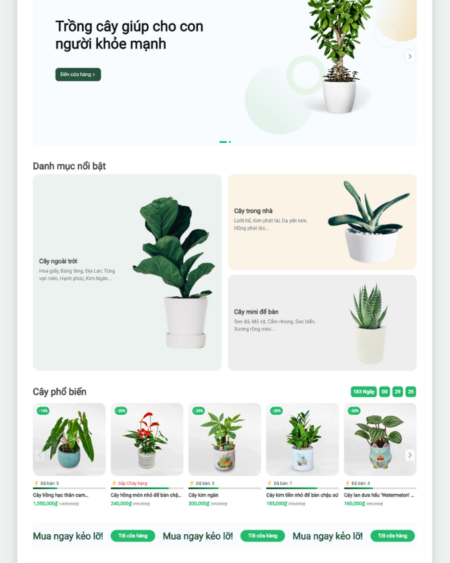 Theme cây cảnh Mew Plant