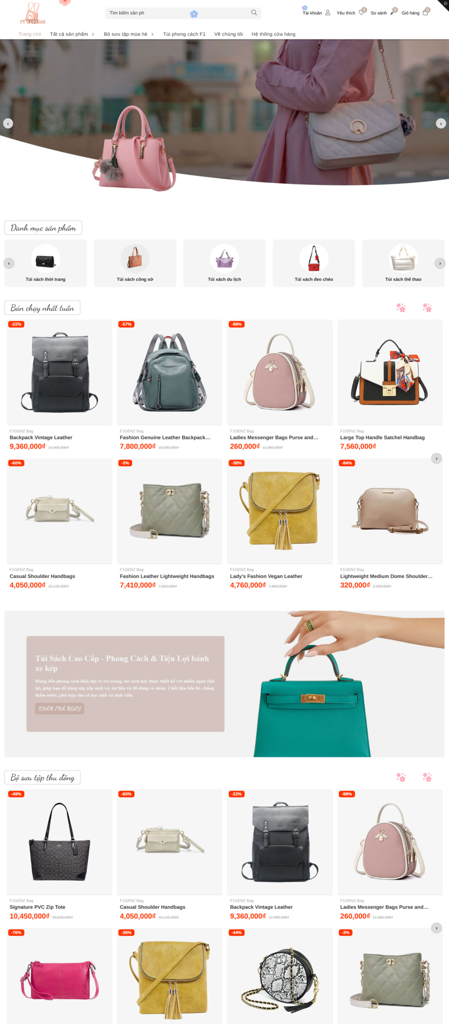 Theme F1GENZ Bag - Túi xách