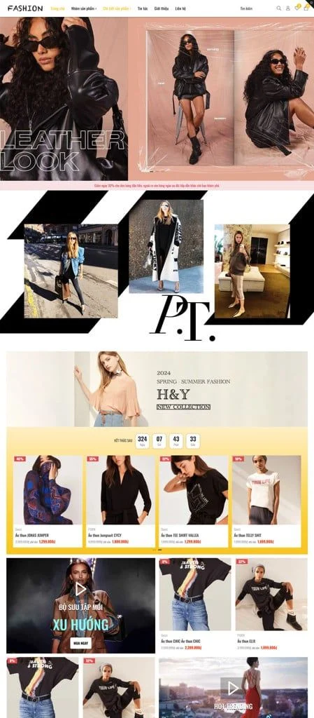 Theme F1GENZ - Luxury Fashion - Thời trang cao cấp