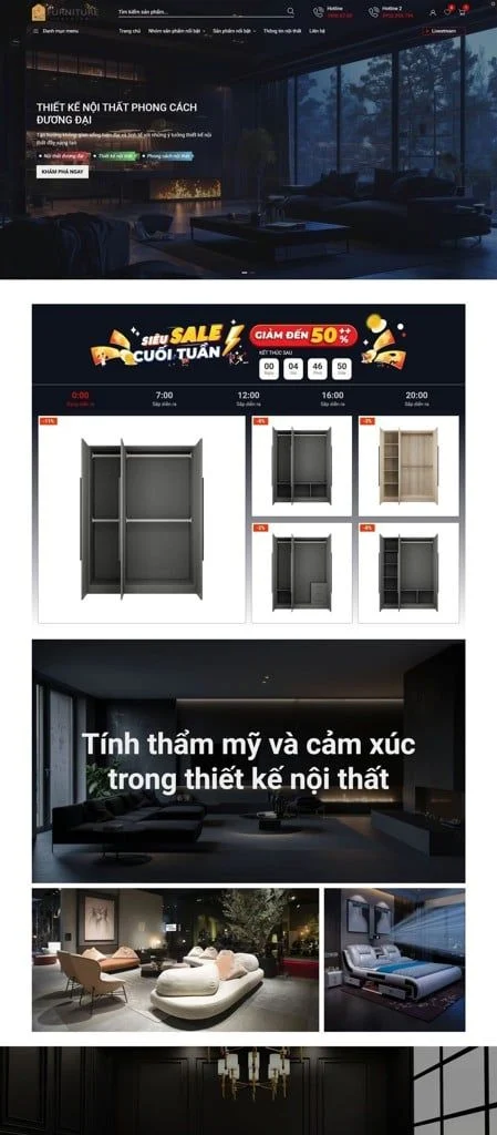 Theme F1GENZ Smart Furniture - Nội thất thông minh